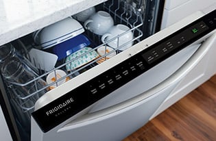 Frigidaire gallery dishwasher hot sale with evendry system