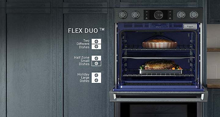 Samsung NV51K7770DS 30 Inch Electric Double Wall Oven with 10.2 cu