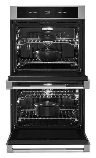 30" Jenn-Air RISE Double Wall Oven with V2 Vertical Dual-Fan Convection - JJW3830LL