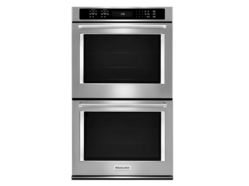 KitchenAid 30 Dbl Wall Oven W/true Convection KODE500ESS