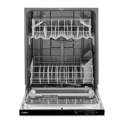 24" Whirlpool 55 DBA Quiet Dishwasher with Boost Cycle and Pocket Handle - WDP540HAMZ