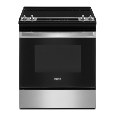 30" Whirlpool 4.8 Cu. Ft. Electric Range With Frozen Bake Technology In Stainless Steel - YWEE515S0LS