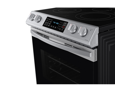 Samsung 30 in. 6 cu. ft. 5-Burner Slide-In Gas Range with Air Fry and Fan  Convection in Stainless Steel NX60T8511SS - The Home Depot