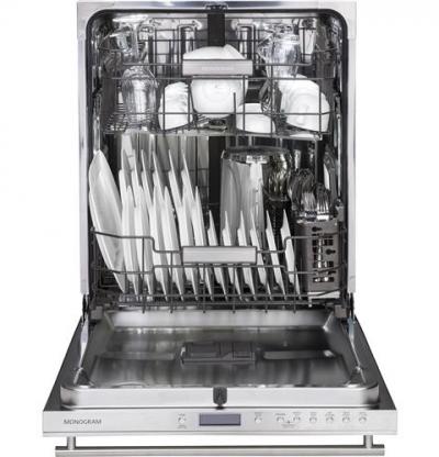 24" Monogram Fully Integrated Dishwasher with European Handle - ZDT915SSJSS