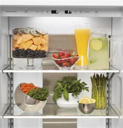 42" Monogram Built-In Side-By-Side Refrigerator - ZIS420NK