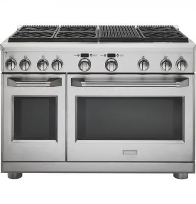 48" Monogram Pro Range Dual Fuel Range with Grill - ZDP486NRPSS