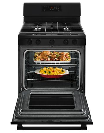 30" Maytag 5.0 Cu. Ft. Gas Range With 5th Oval Burner - MGR6600FB