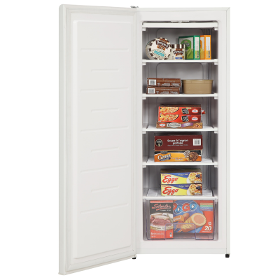 22" Marathon 6.5 Cu. Ft. Capacity Upright Freezer In White - MUF65W