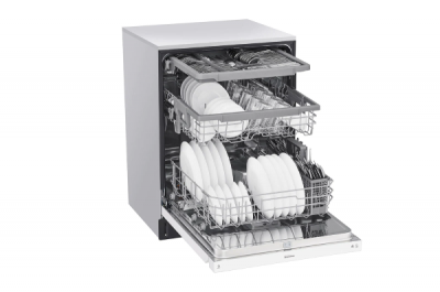 LG 24 in. Stainless Steel Front Control Dishwasher with QuadWash