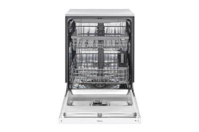 24" LG Front Control Dishwasher with QuadWash and EasyRack Plus - LDFN4542W