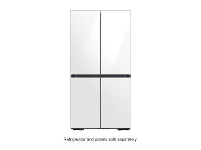 Samsung Bespoke 4-Door Flex Refrigerator Panel in White Glass - RA-F18DBB35/AA