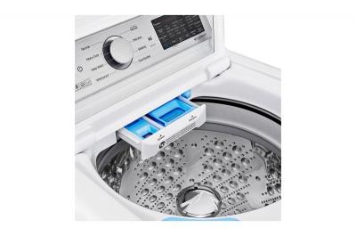 27" LG 5.6 Cu. Ft. Capacity Smart Wi-fi Enabled Top Load Washer - WT7305CW