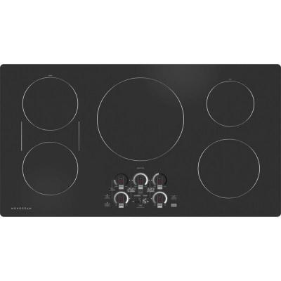 36" Monogram Induction Cooktop with Electronic Touch in Black - ZHU36RDTBB