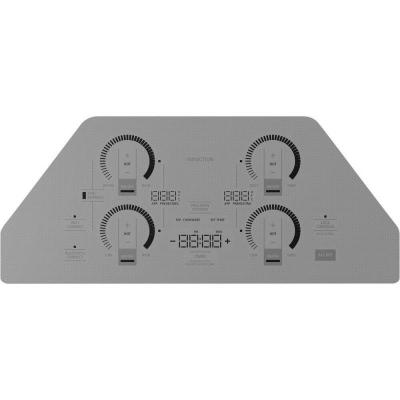 30" Monogram Induction Cooktop with Electronic Touch in Silver - ZHU30RSTSS