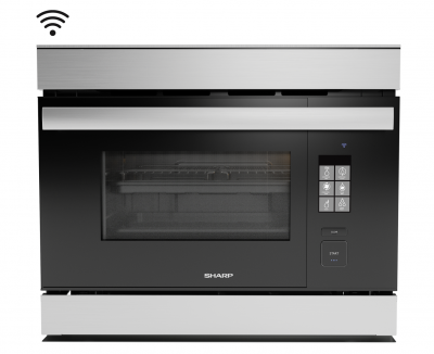 24" Sharp SuperSteam 1.1 Cu. Ft. Superheated Steam And Convection Built-In Wall Oven - SSC2489DS