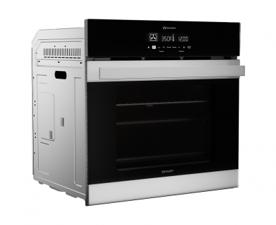 24" Sharp Built-in Single Wall Oven with 2.5 cu. ft. Capacity - SWA2450GS