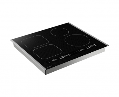 24" Sharp Induction Cooktop with 4 Cooking Zones - SCH2443GB