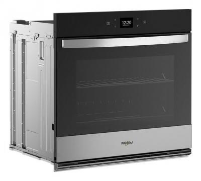 27" Whirlpool 4.3 Cu. Ft. Single Wall Oven with Air Fry When Connected - WOES5027LZ