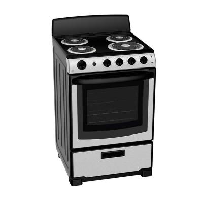 24" GE 2.9 Cu. Ft. Slide-In Electric Standard Clean Range In Stainless Steel - JCAS300RPSS