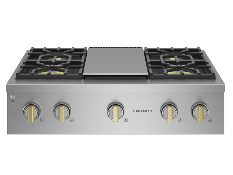 Monogram® 30 Silver Induction Cooktop, Yale Appliance