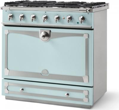 36" La Cornue CornuFe 90 Suzanne Kasler Couleur Freestanding Dual Fuel Range - C9QN