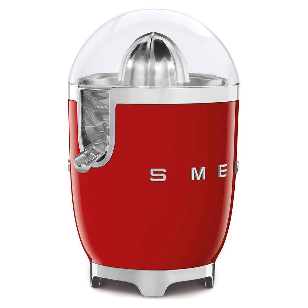 Smeg MFF01RDUS 50's Retro Style Aesthetic Milk Frother, Red.