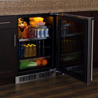 24" Marvel Professional Beverage Refrigerator with Drawer - MP24BRG4LS