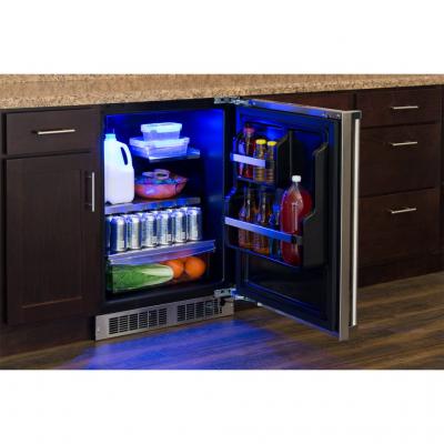 24" Marvel Professional All Refrigerator with Drawer Storage - MP24RAS4RS