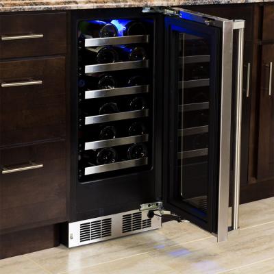 15" Marvel Professional High Efficiency Single Zone Wine Refrigerator - MP15WSG4LS