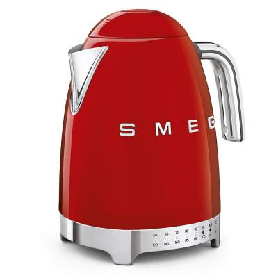 SMEG 50's Style Electric Kettle With Plastic Button In Red - KLF04RDUS