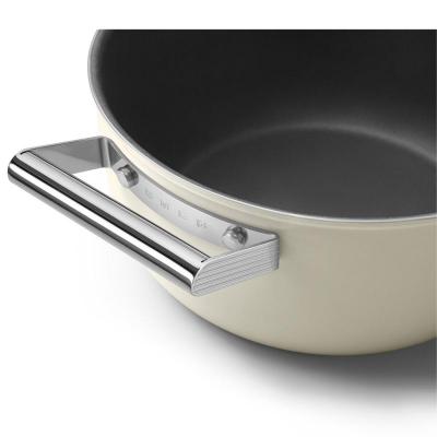 SMEG CKFC2611RDM 50s Style Cookware Casserole With 26 Inch Diameter