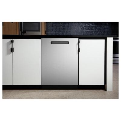 24" GE Profile Top Control Stainless Steel Interior Dishwasher with Sanitize Cycle - PDP715SYVFS