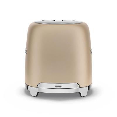 SMEG 50's Style Toaster in Champagne - TSF01CHMUS