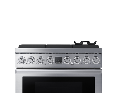 36" Dacor Freestanding Dual Fuel Smart Steam Range  - DOP36T86DLS/DA