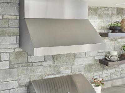 42" Zephyr Cypress Outdoor  Wall Range Hood in Stainless Steel - AK7842CS