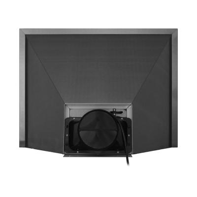 36" Vesta Frankfurt 900 CFM Wall Mount Range Hood in Black Stainless Steel - VRH-FRANKFURT-BS-36