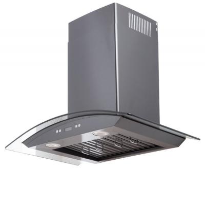 30" Vesta Cologne 900 CFM Wall Mount Range Hood in Black Stainless Steel - VRH-COLOGNE-BS-30