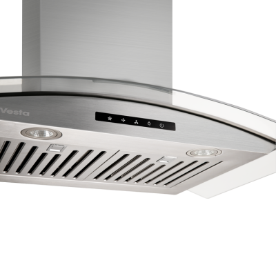 30" Vesta Rome 800 CFM Wall Mount Range Hood in Stainless Steel - VRH-ROME-SS-30