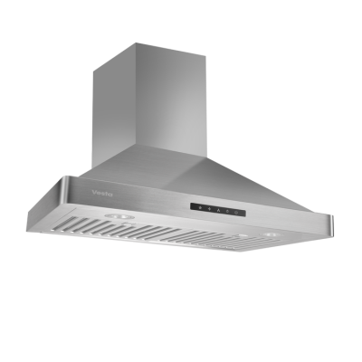 30" Vesta Milan 800 CFM Wall Mount Range Hood in Stainless Steel - VRH-MILAN-SS-30