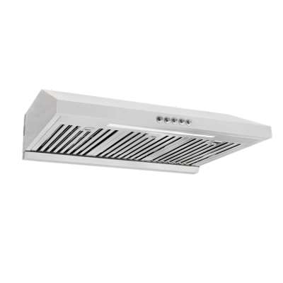 30" Vesta Augusta 850 CFM Under Cabinet Range Hood in Stainless Steel - VRH-AUGUSTA-SS-30