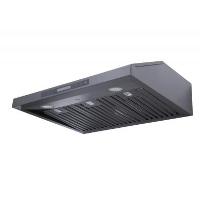 36" Vesta Houston 900 CFM Under Cabinet Range Hood in Black Stainless Steel - VRH-HOUSTON-BS-36