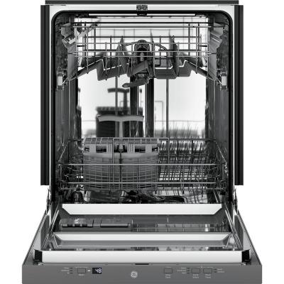 24" GE ADA Compliant Stainless Steel Interior Dishwasher with Sanitize Cycle - GDT226SILII