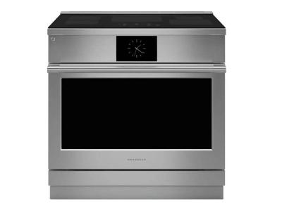 36" Monogram 5.75 Cu. Ft. Induction Professional Range - ZHP365ETVSS