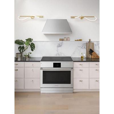 36" Monogram 5.75 Cu. Ft. Induction Professional Range - ZHP365ETVSS