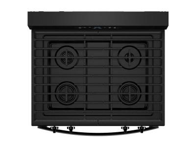 30" Whirlpool 5.0 Cu. Ft. Freestanding Gas Range with 4 Burners - WFGS3530RB