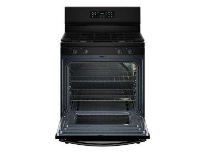 30" Whirlpool 5.0 Cu. Ft. Freestanding Gas Range with 4 Burners - WFGS3530RB