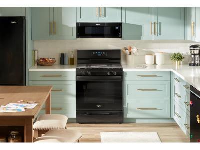 30" Whirlpool 5.0 Cu. Ft. Freestanding Gas Range with 4 Burners - WFGS3530RB