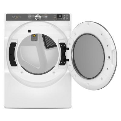 Whirlpool 7.4 Cu. Ft. Front Load Dryer With Wrinkle Shield Option in White - YWED6720RW