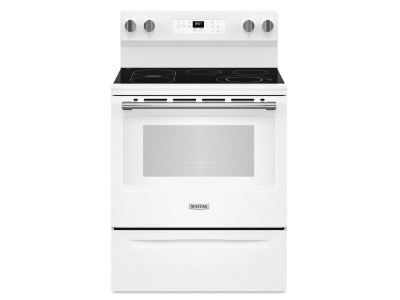 30" Maytag 5.3 Cu. Ft. Convection Technology Freestanding Electric Range - YMFES6030RW