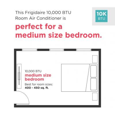 Frigidaire 10000 BTU Window Room Air Conditioner - FHWC103TC1